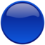 Button blue icon 64x64