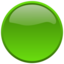 Button green icon 64x64