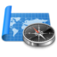Map compass icon 64x64