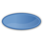 Oval blue icon 64x64