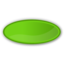 Oval green icon 64x64