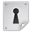 Application pgp encrypted icon