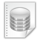 Application vnd oasis opendocument database icon