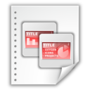 Application vnd oasis opendocument presentation icon