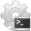 Application executable script icon