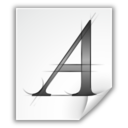 Application font afm icon