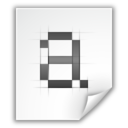 Application font pcf icon
