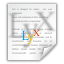 Application lyx icon