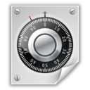 Application pem key icon