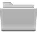 Folder grey icon