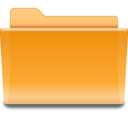 Folder orange icon