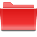 Folder red icon