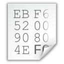 Text hex icon