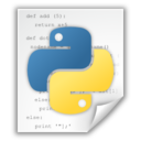 Text python icon