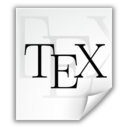 Text tex icon