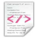 Text xml icon