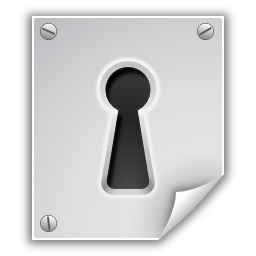 Application pgp encrypted icon 256x256