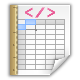 Application vnd sun xml calc template icon 256x256