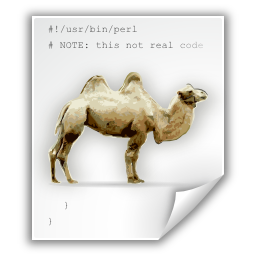 Application perl icon 256x256