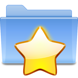 Folder favorites icon 256x256