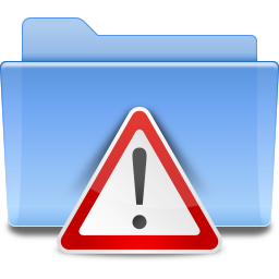 Folder important icon 256x256