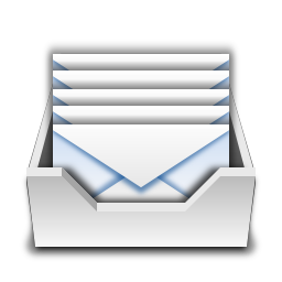 Mail folder inbox icon 256x256