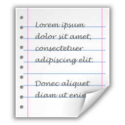 Text enriched icon 256x256