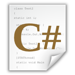 Text csharp icon 256x256