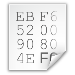 Text hex icon 256x256