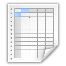Office spreadsheet icon 256x256