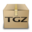 Application compressed tar icon 32x32