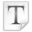 Application font ttf icon 32x32