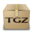 Application compressed tar icon 48x48