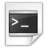 Application shellscript icon 48x48