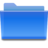 Folder blue icon 48x48