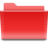 Folder red icon 48x48