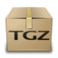 Application compressed tar icon 64x64