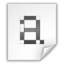 Application font bdf icon 64x64