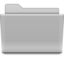 Folder grey icon 64x64