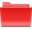 Folder red icon 64x64
