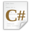 Text csharp icon 64x64