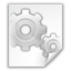 Text makefile icon 64x64