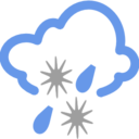 Anonymous simple weather symbols icon
