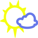 Anonymous simple weather symbols icon