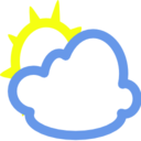 Anonymous simple weather symbols icon