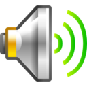 Audio volume high icon