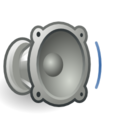 Audio volume low icon