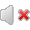 Audio volume muted icon 128x128