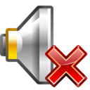 Audio volume muted icon 128x128