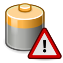 Battery caution icon